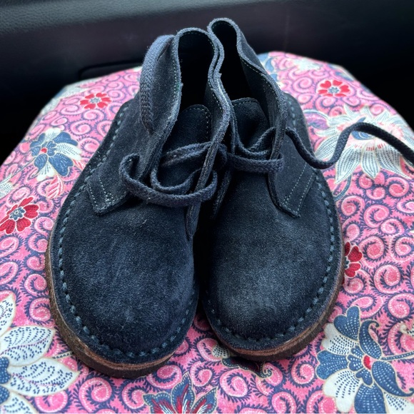 J. Crew crewcuts Navy dress Boots size 9K. Excellent condition - Picture 2 of 3